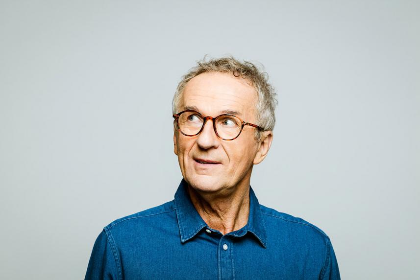 Man looking to the side