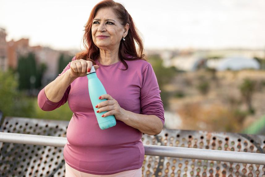 Women thinking about ways to get and stay healthy